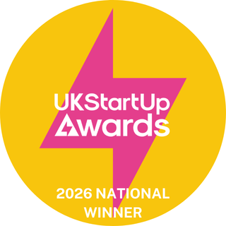 UK StartUp Awards 2026 National Winner badge
